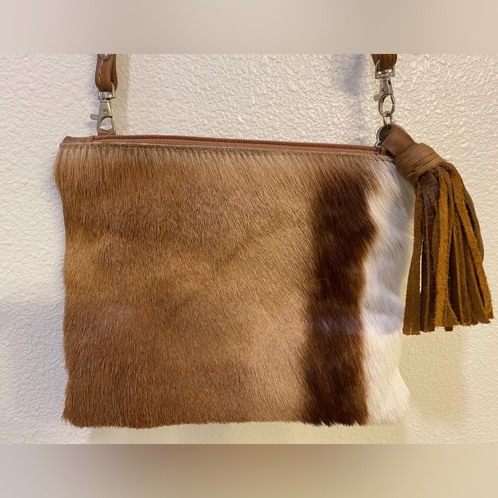 Vash fur leather purse